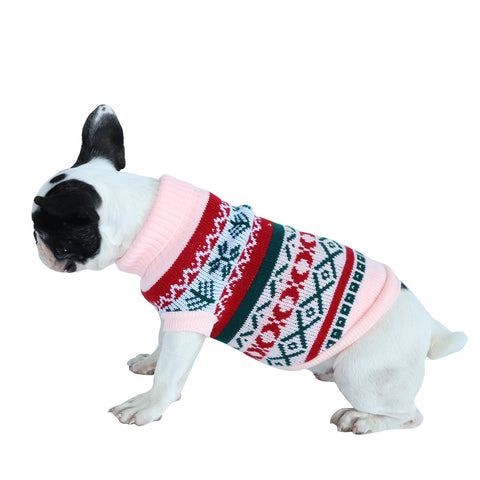 Warm Dog Sweater Turtleneck Knitted Dog Nation