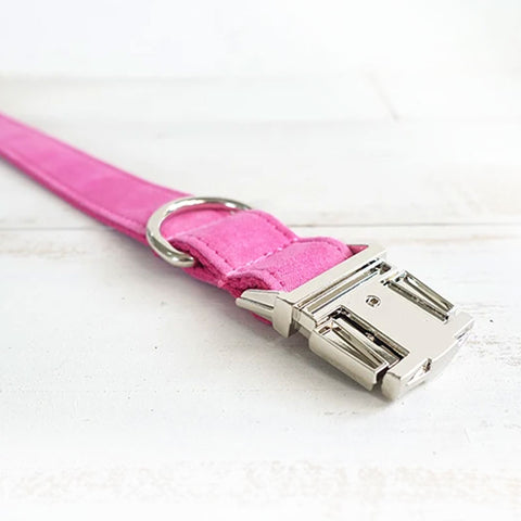 The Pink Personalised Dog Collar