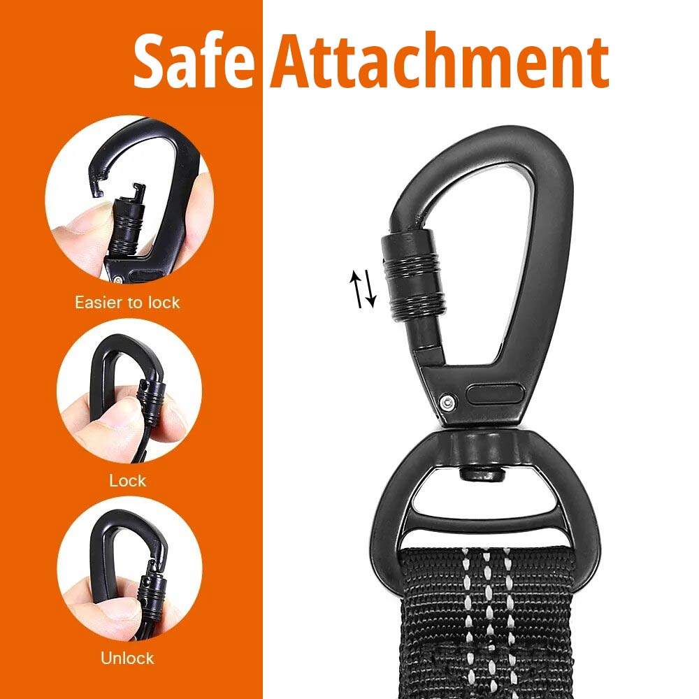 Dog Car Seat Belt With Shock Absorber