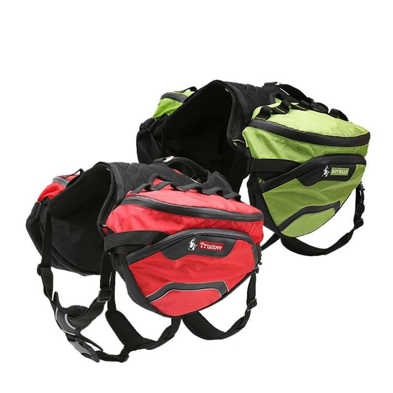 Dog Backpack Harness Deluxe 2 in 1 Dog Nation
