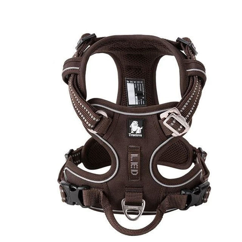 Adventurer No Pull Dog Harness Extra Durable Brown Dog Nation
