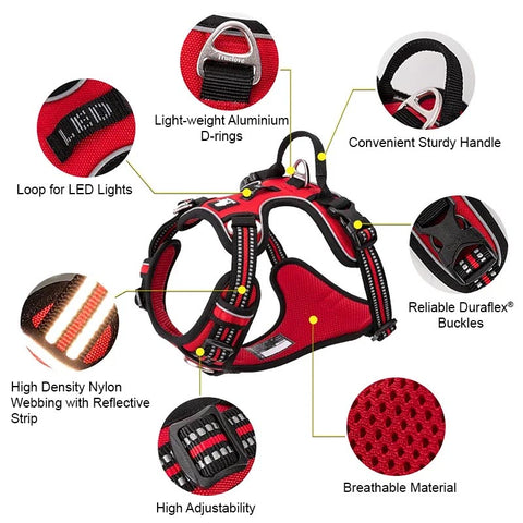 Adventurer No Pull Dog Harness Extra Durable