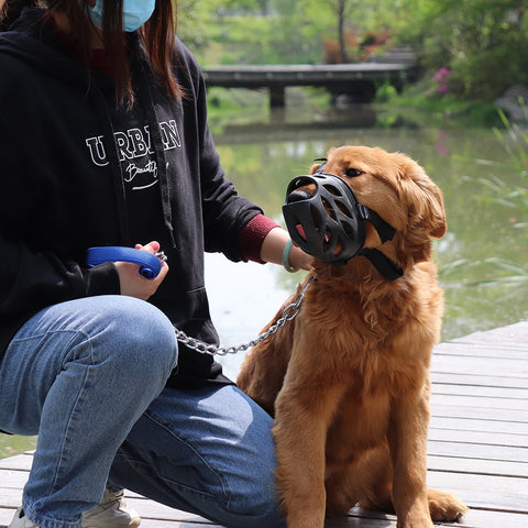 Soft Silicone Dog Muzzle