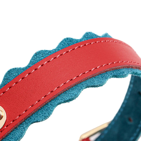 Triton Personalised Dog Collar Genuine Leather