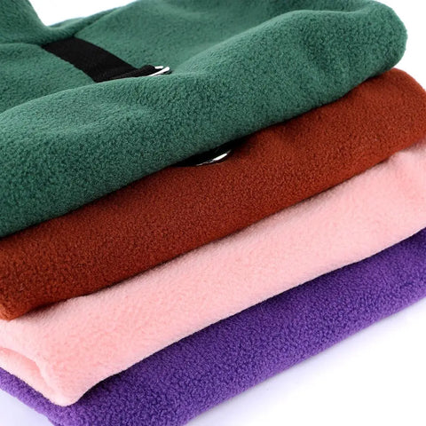 Cold Weather Soft Fleece Dog Jacket