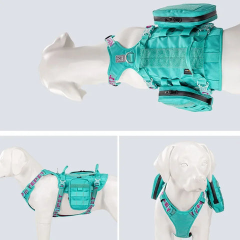 High Performance Dog Harness Tactical Military Training v2