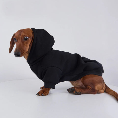 Fleece Hoodie for Dachshunds & Small Dogs