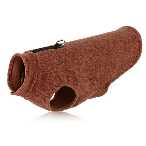Cold Weather Soft Fleece Dog Jacket