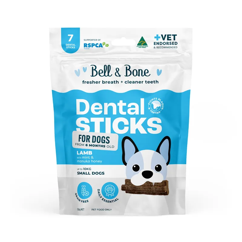 Bell & Bone Dog Dental Sticks Lamb Mint & Manuka Honey