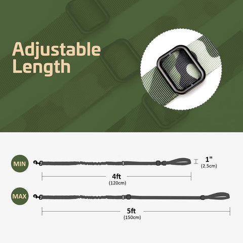 Tactical Dog Bungee Leash