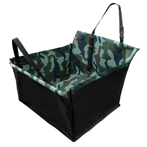 Dog Car Booster Seat Waterproof Camouflage Dog Nation