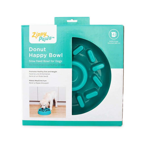 Happy Bowl Slow Feeder for Dogs - Donut