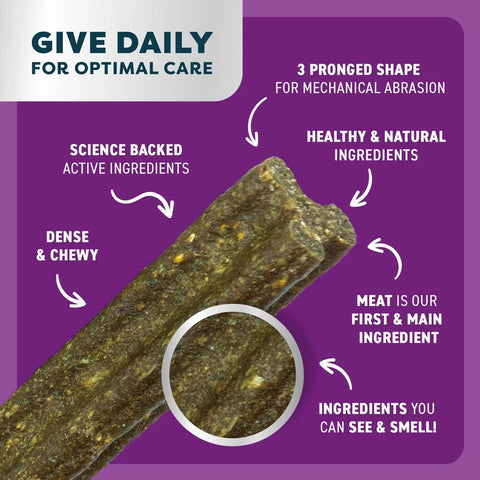 Bell & Bone Dog Dental Sticks Kangaroo, Mint & Turmeric