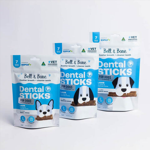Bell & Bone Dog Dental Sticks Lamb Mint & Manuka Honey