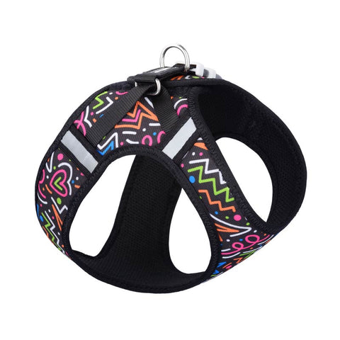 Mesh Dog Harness Step-In Red Dingo