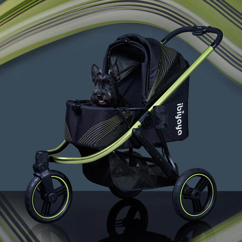 Ibiyaya The Beast Pet Jogging Stroller 3-Wheel All-Terrain Pram