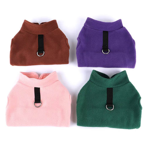 Cold Weather Soft Fleece Dog Jacket