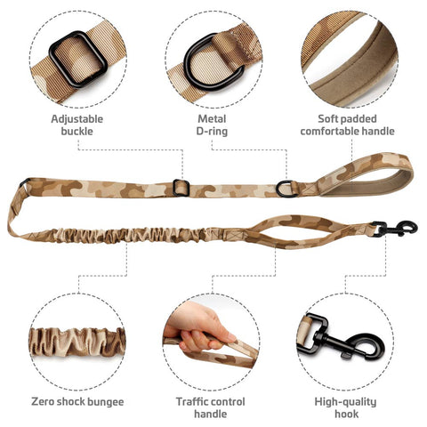 Tactical Dog Bungee Leash