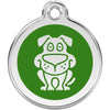 Dog ID Tags Dog Green Dog Nation