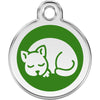Dog ID Tags Kitten Green Dog Nation
