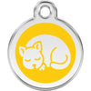 Dog ID Tags Kitten Yellow Dog Nation