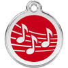 Dog ID Tags Music Red Dog Nation