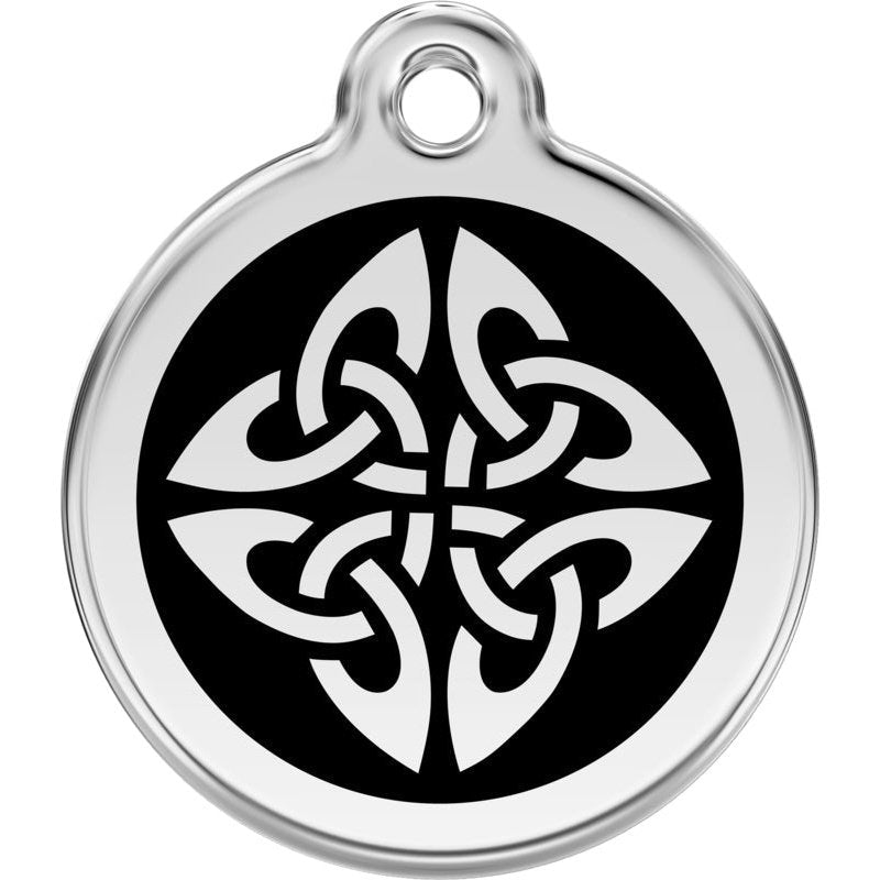 Dog ID Tags Tribal Arrows Black Dog Nation
