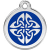 Dog ID Tags Tribal Arrows Dark Blue Dog Nation