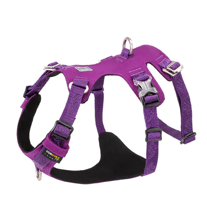 Escape Proof Dog Harness Double-H Waterproof Purple Dog Nation