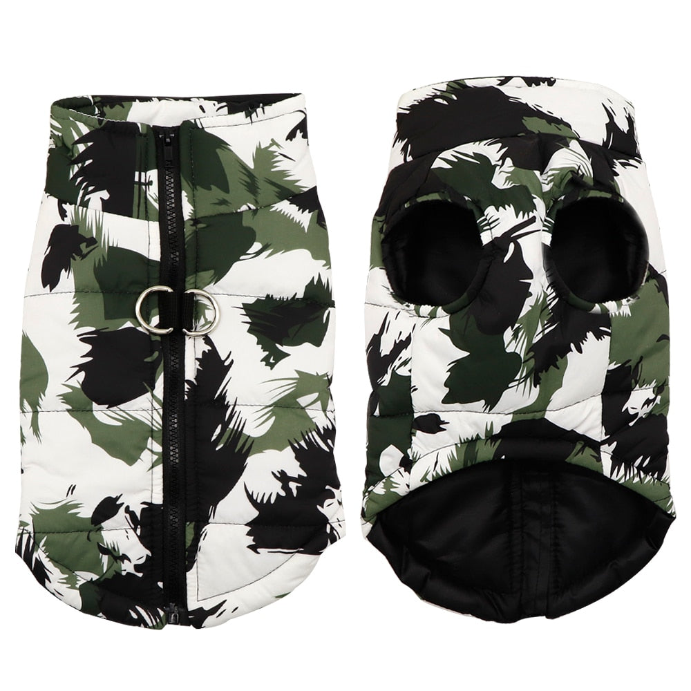 Winter Dog Jacket Dark Green Dog Nation