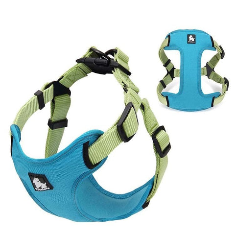 Urban Step In Dog Harness blue-green Dog Nation