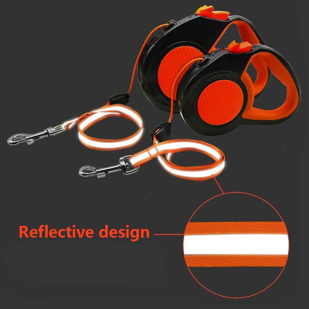 Retractable Dog Leash Reflective 3m/5m/8m Dog Nation