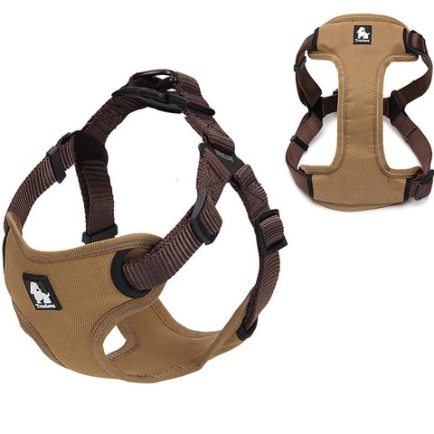 Urban Step In Dog Harness brown Dog Nation