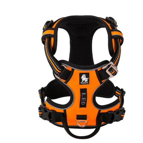 Adventurer No Pull Dog Harness Extra Durable Orange Dog Nation