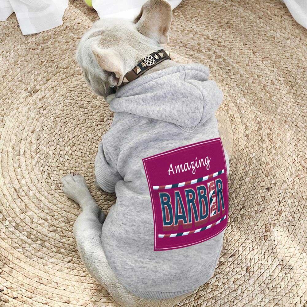 Personalised dog outlet hoodie