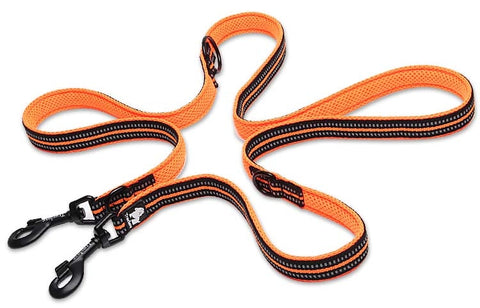 Double Ended Dog Lead Multi-Purpose 6 in 1 Dog Nation