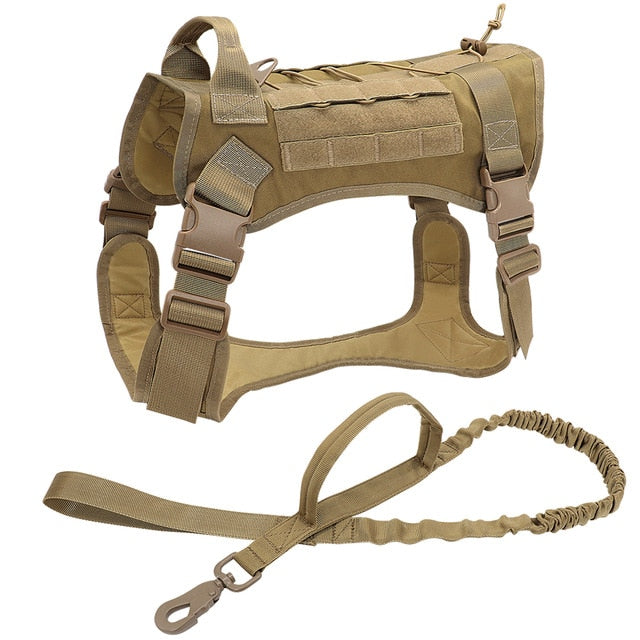 Military style dog sales vest