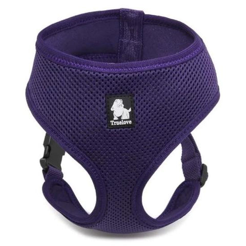 Quality Breathable Mesh Nylon Dog Harness purple Dog Nation