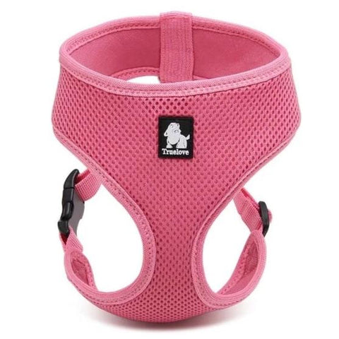 Quality Breathable Mesh Nylon Dog Harness pink Dog Nation