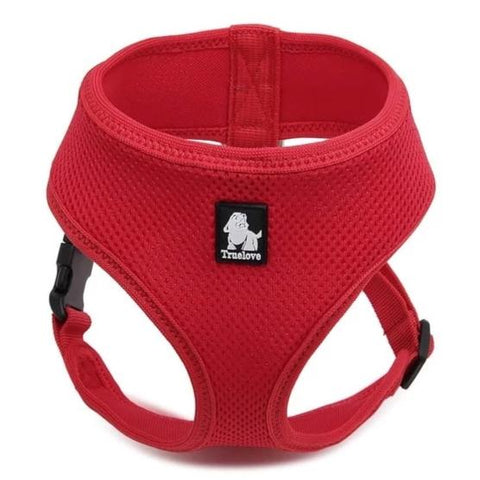 Quality Breathable Mesh Nylon Dog Harness red Dog Nation