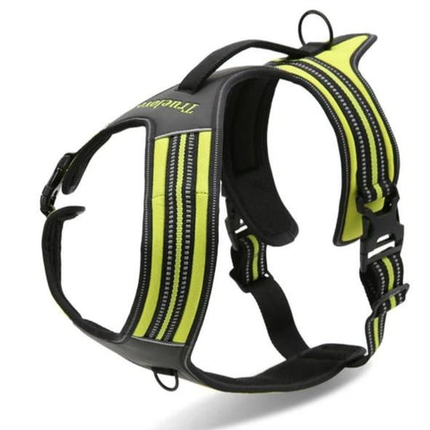 Sport No Pull Dog Harness Outdoor Adventure with Handle yellow Dog Nation