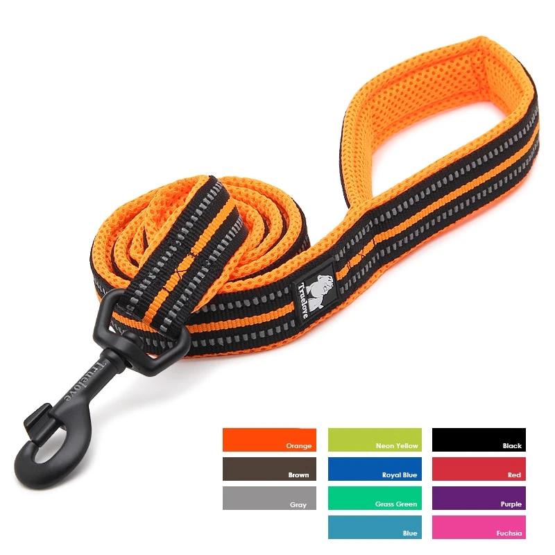 Long Dog Leash Soft Padded Strong Reflective Nylon 200cm Dog Nation