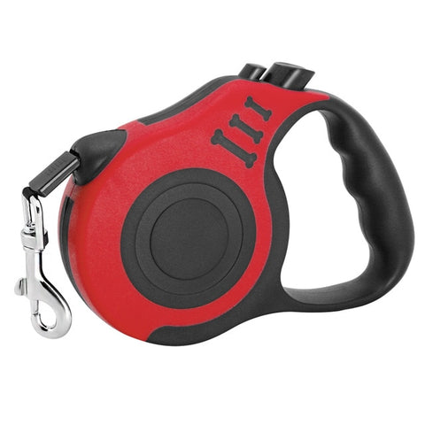 3M/5M Retractable Dog Leash Red Dog Nation