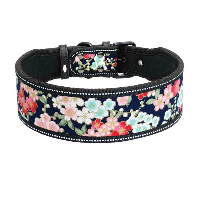 Astro Beautiful Designer Wide Neoprene Dog Collars