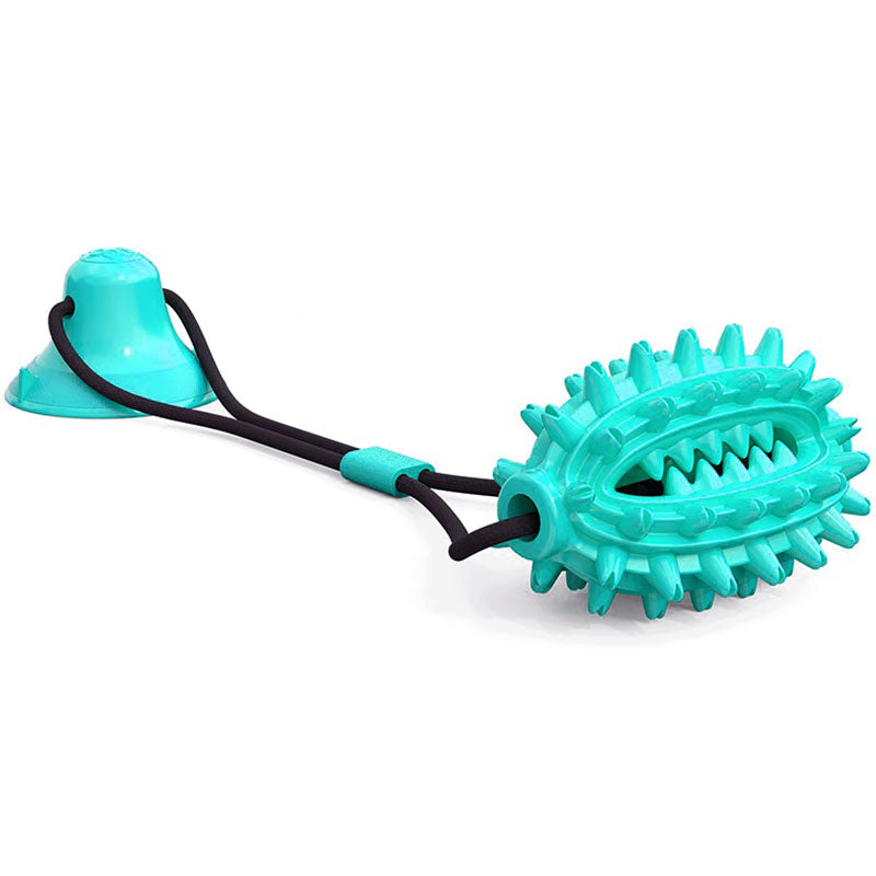 Suction Cup Ball Toy for Dogs blue Dog Nation