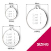 Dog ID Tags Smiley Face Dog Nation